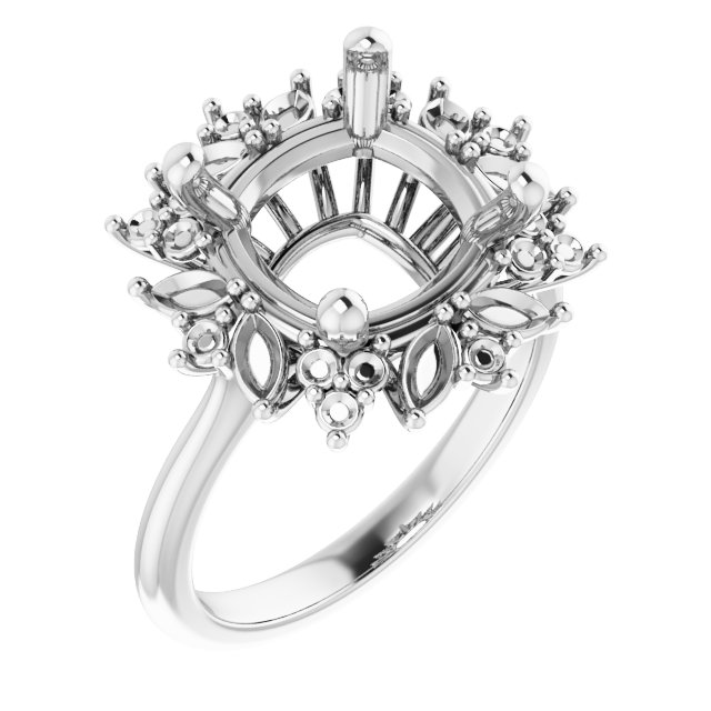 Halo-Style Engagement Ring