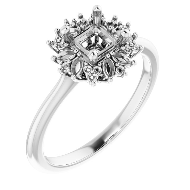 14k White Gold