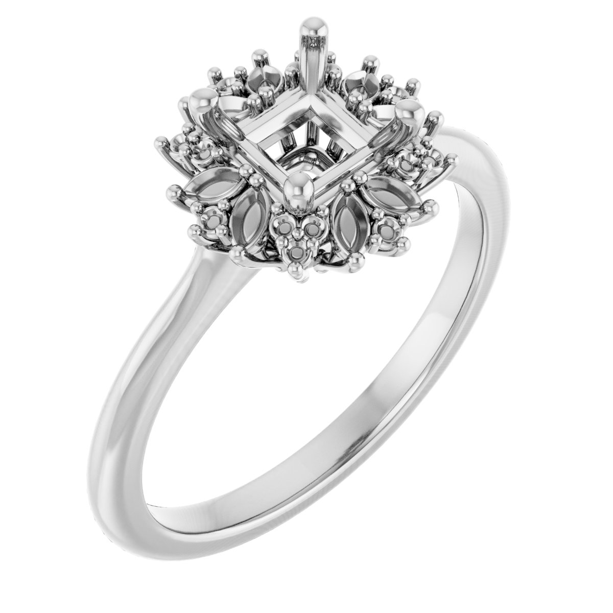 14k White Gold