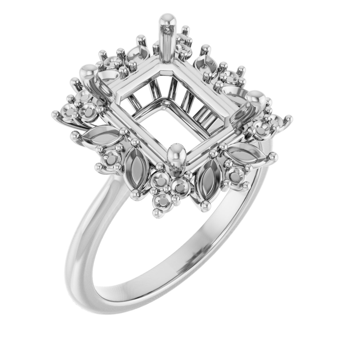 Halo-Style Engagement Ring