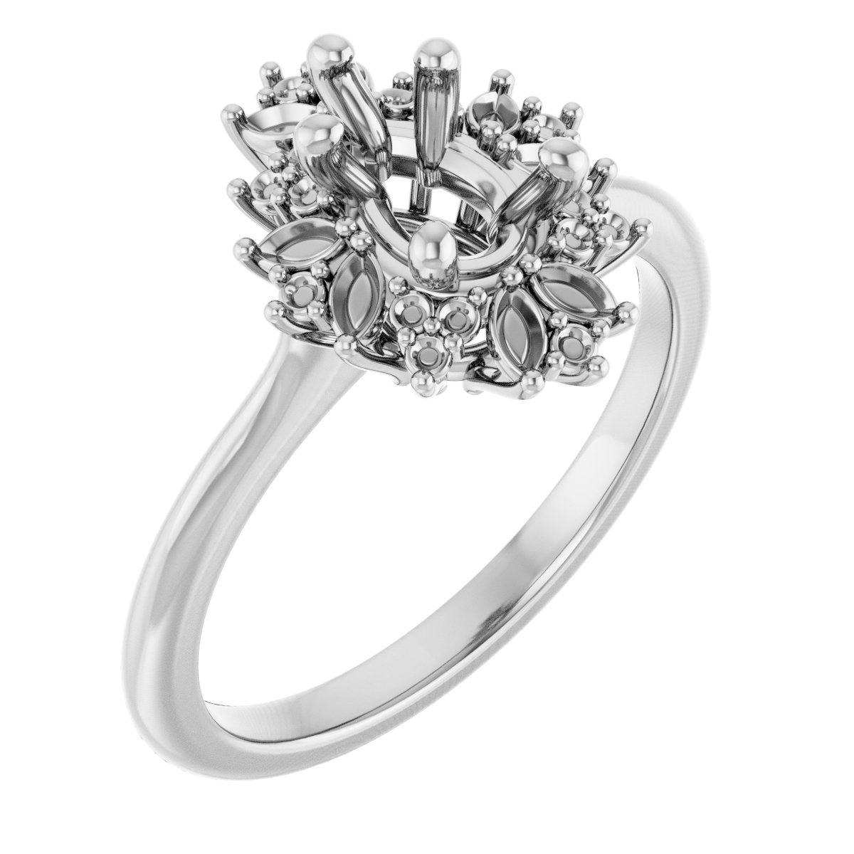 Halo-Style Engagement Ring
