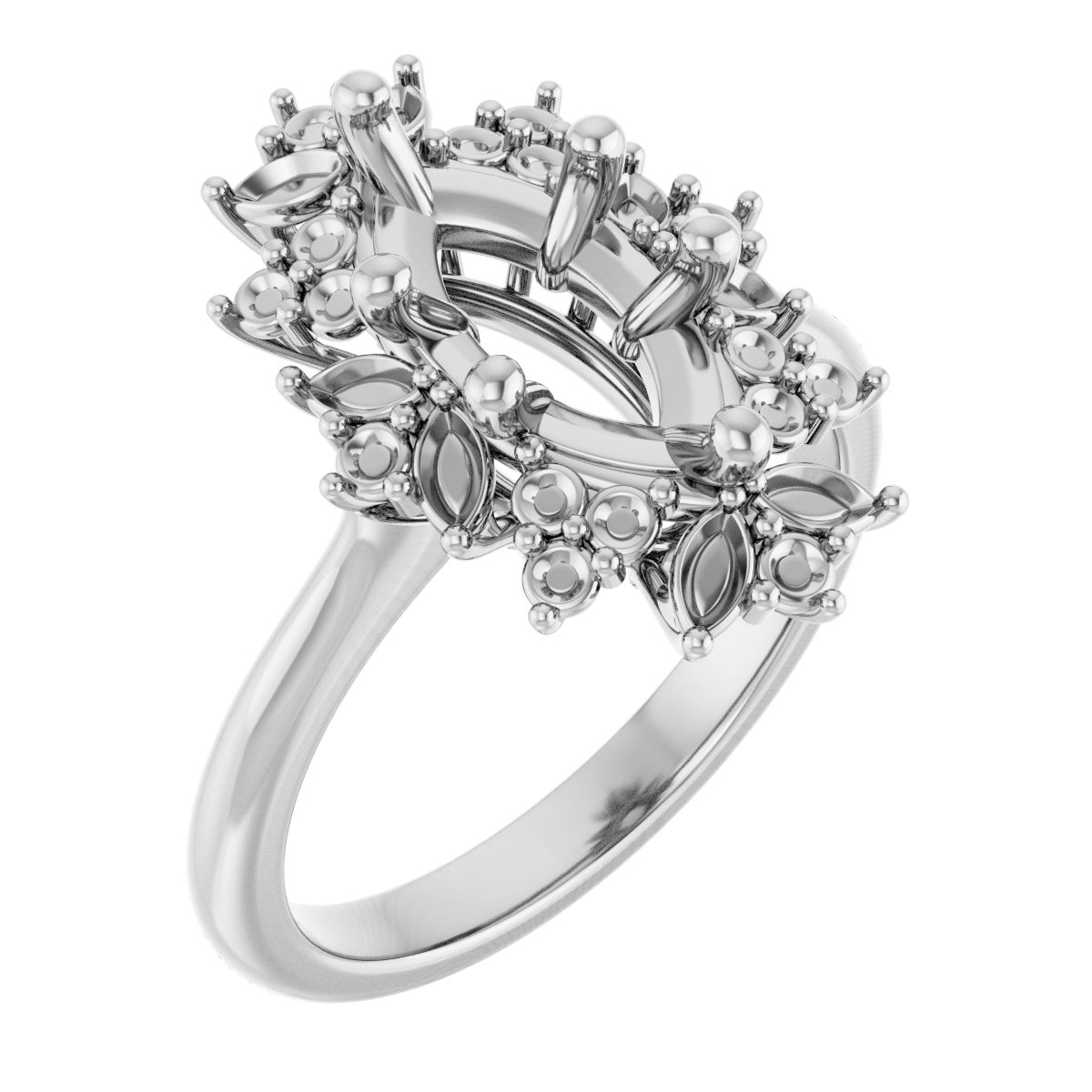 Halo-Style Engagement Ring