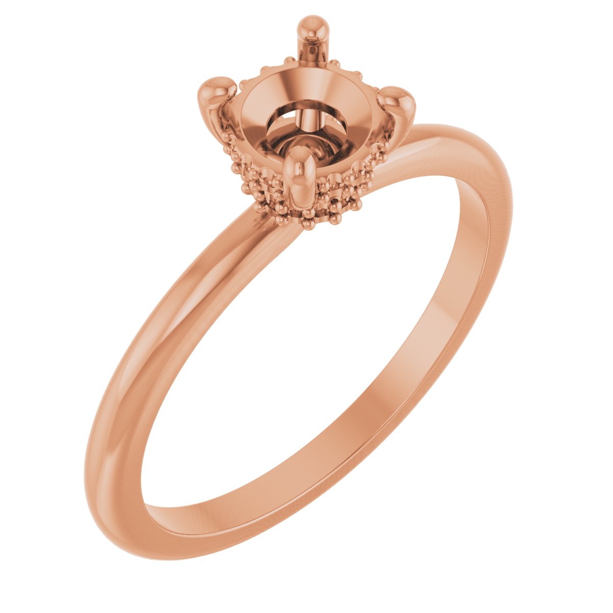 Accented Engagement Ring or Band