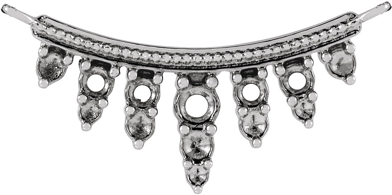 Accented Bar Necklace or Center