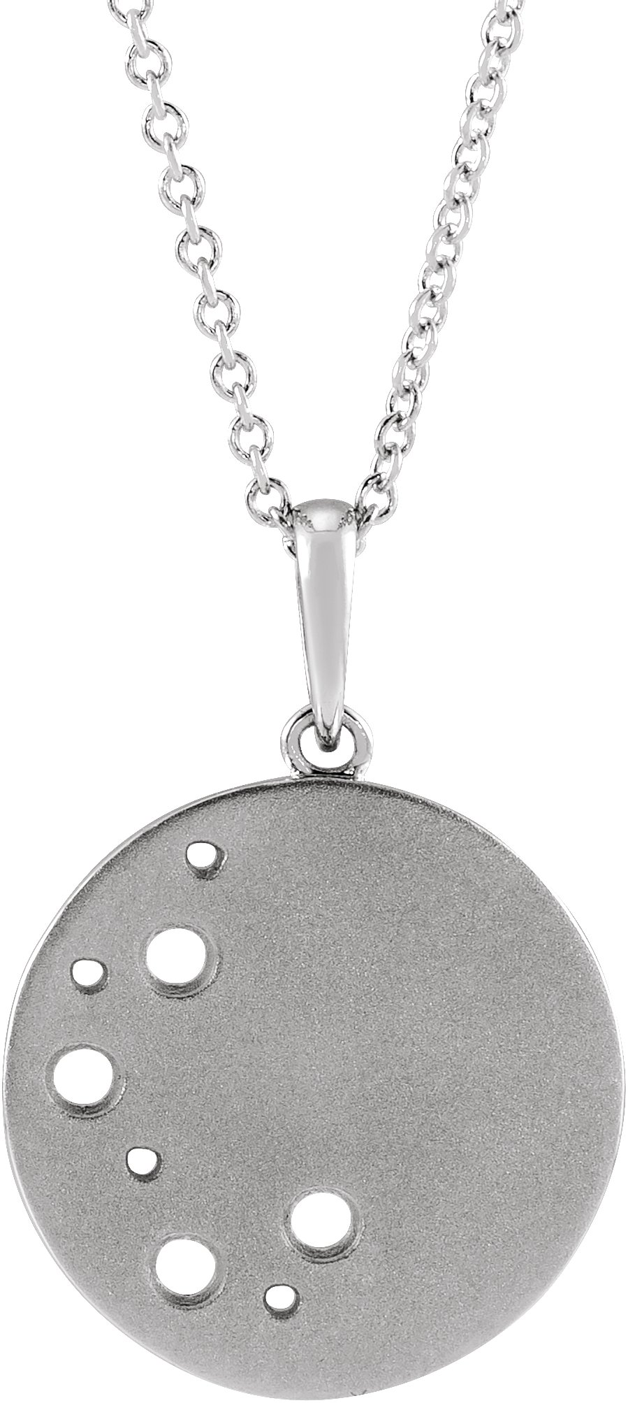 Family Accented Circle Necklace or Pendant