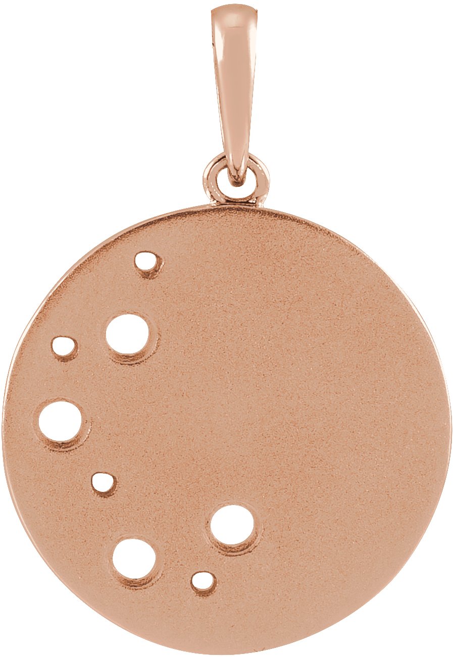 Family Accented Circle Necklace or Pendant