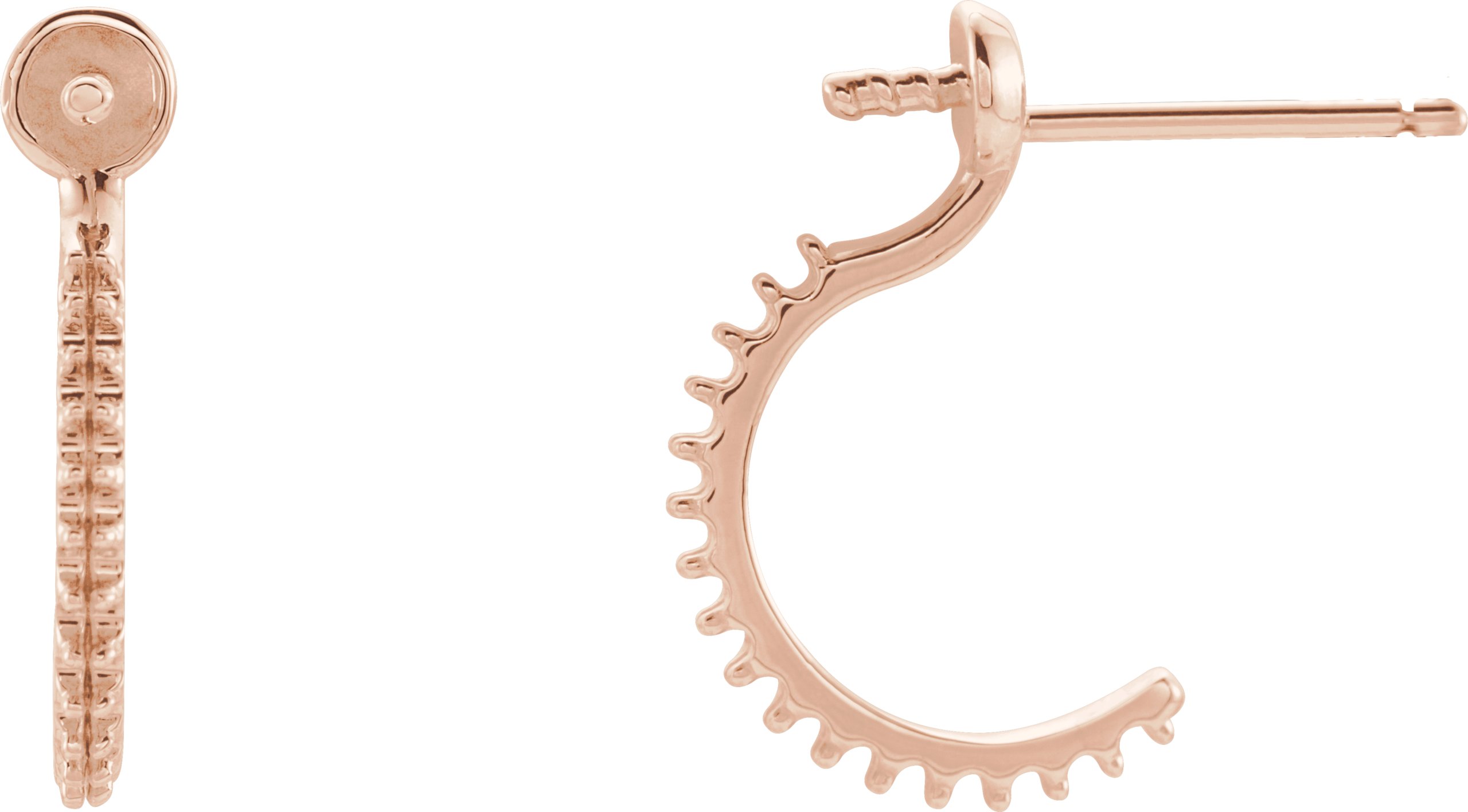 Pearl Hoop Earrings