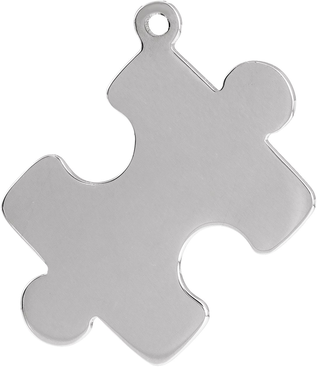 Engravable Puzzle Piece Dangle