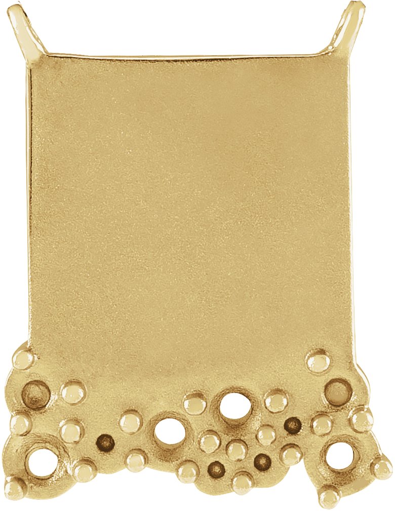 Engravable Accented Necklace or Center