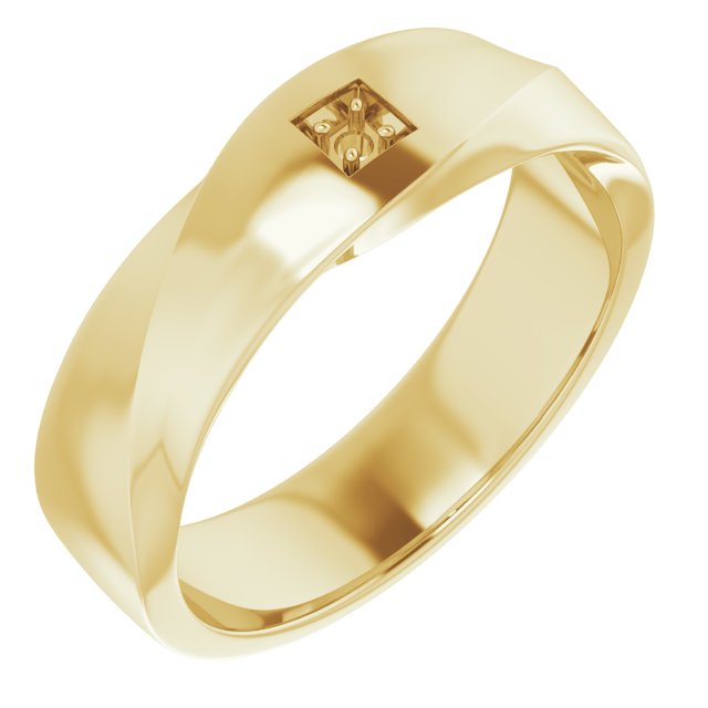 14k Yellow Gold