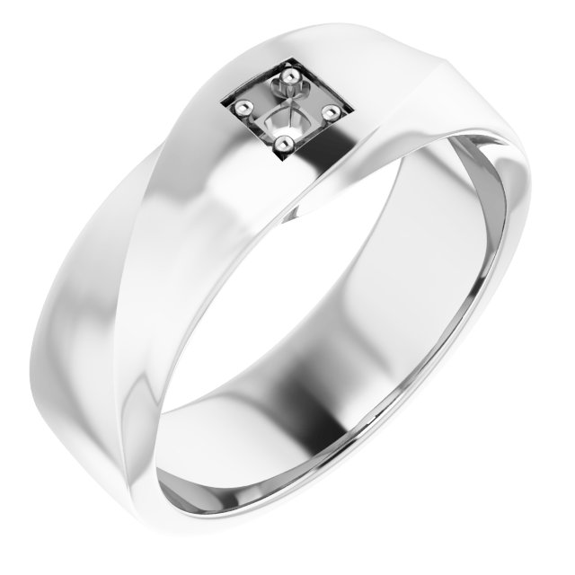 14k White Gold