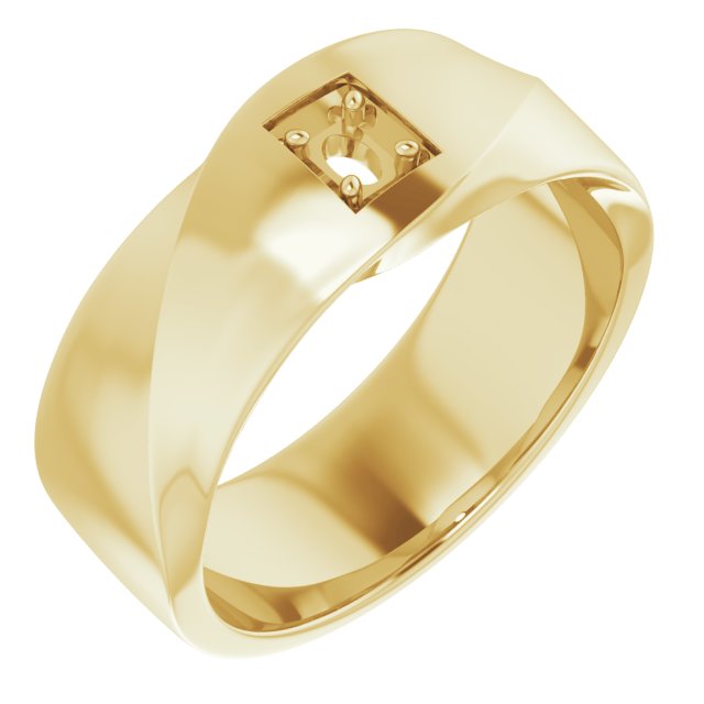 14k Yellow Gold