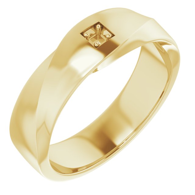 14k Yellow Gold