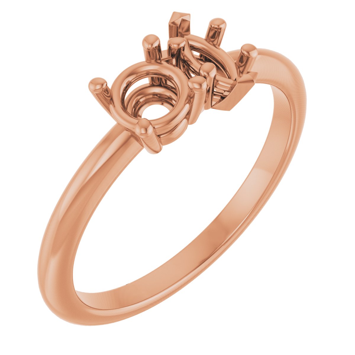 Two-Stone Engagement Ring or Band