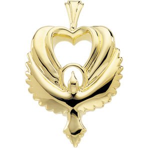 Holy Spirit Dove Pendant