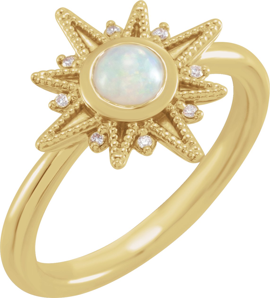 14k Yellow Gold