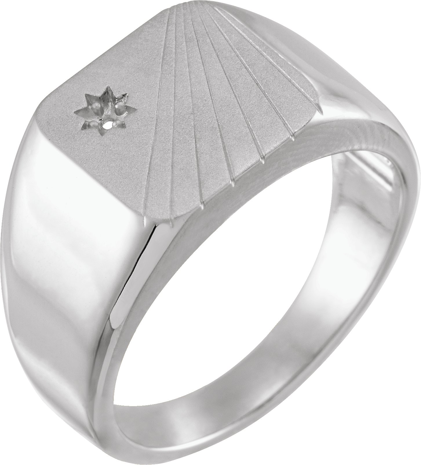 Celestial-Inspired Signet Ring