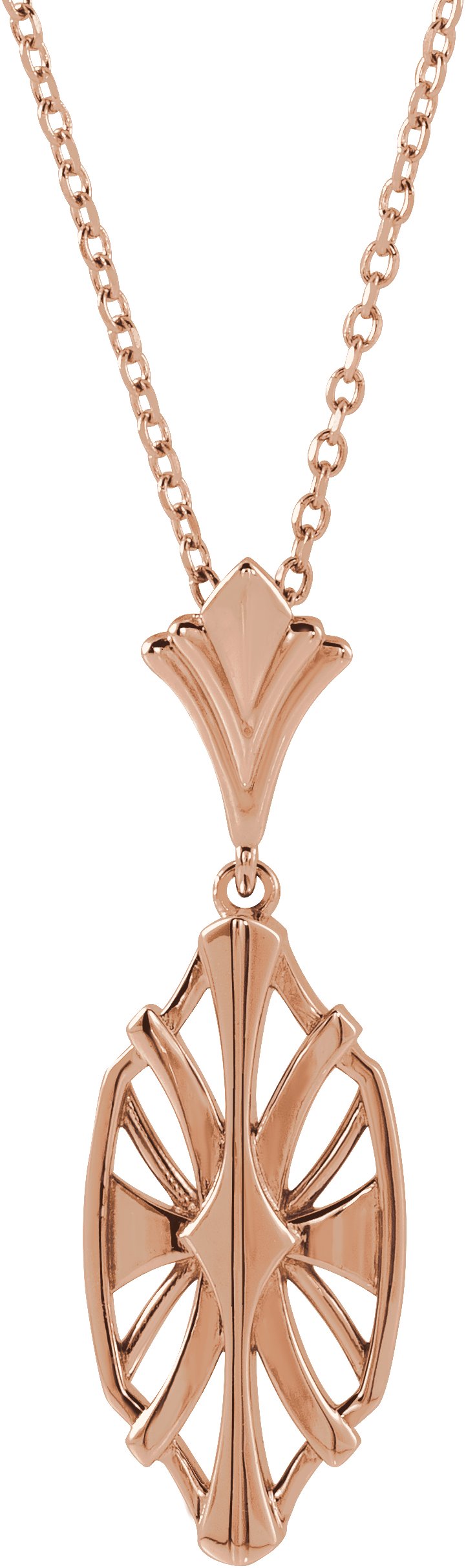 Geometric Necklace or Pendant