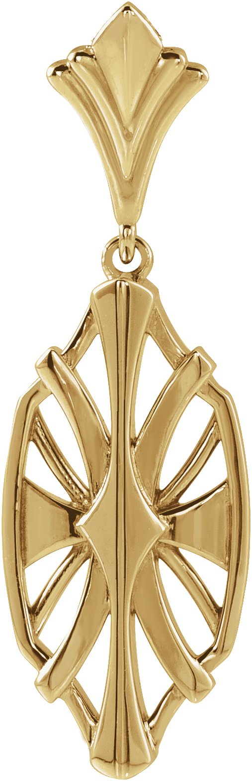 Geometric Necklace or Pendant