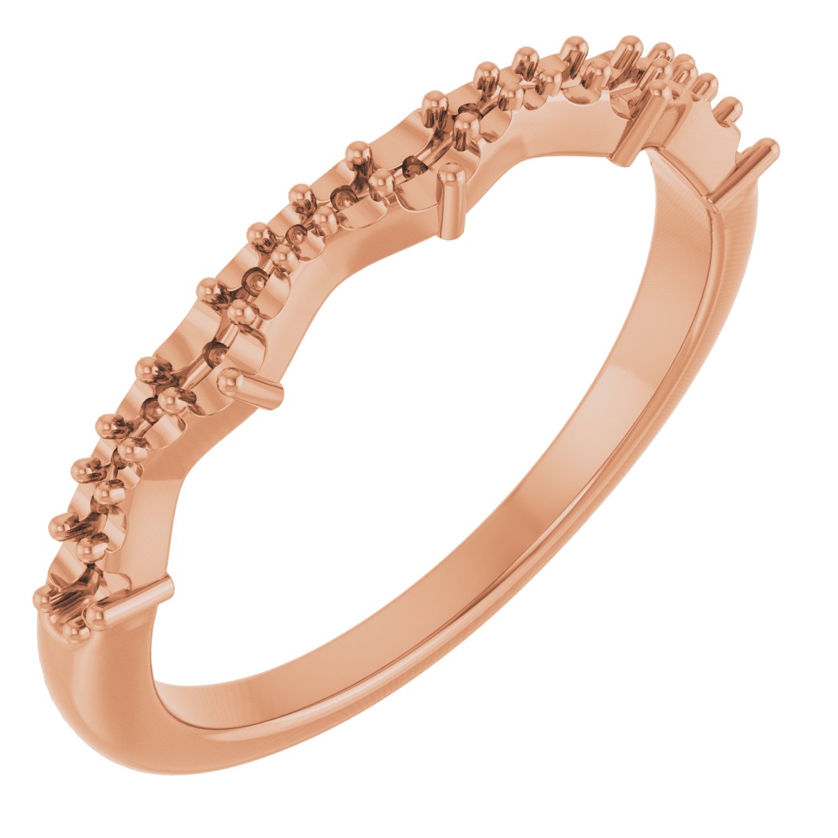 Scalloped Anniversary Band
