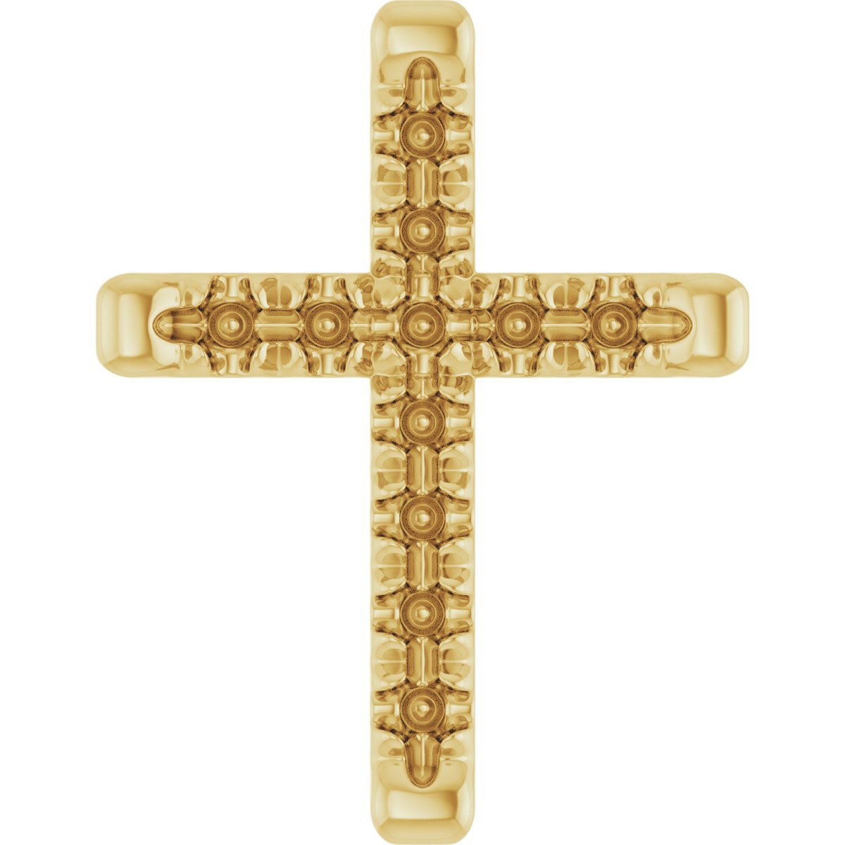 French-Set Cross Necklace or Pendant