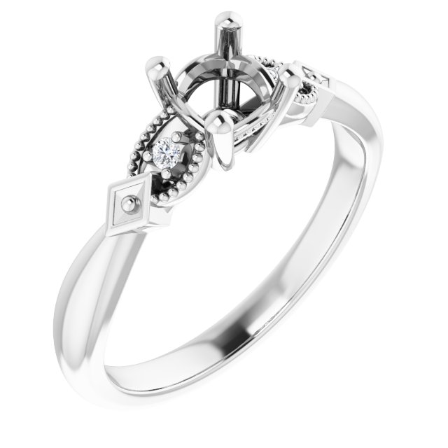 14k White Gold