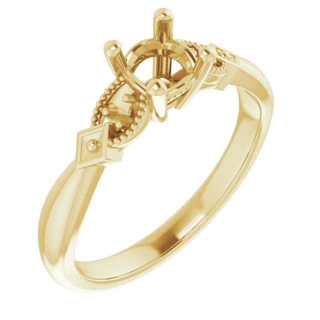 14k Yellow Gold