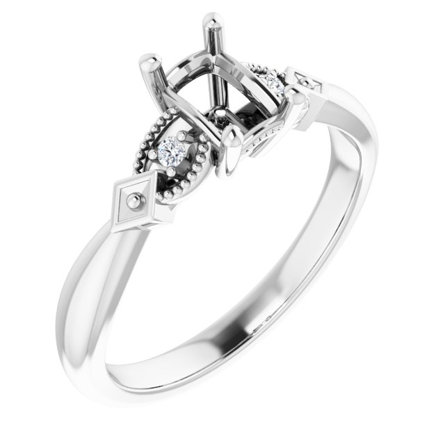 14k White Gold