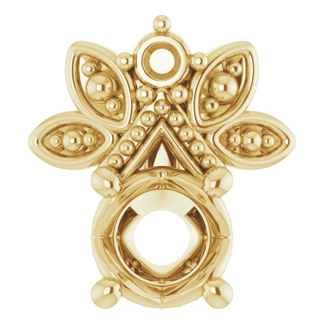 14k Yellow Gold