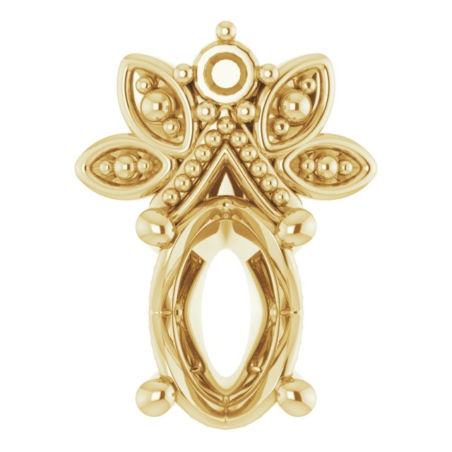 14k Yellow Gold