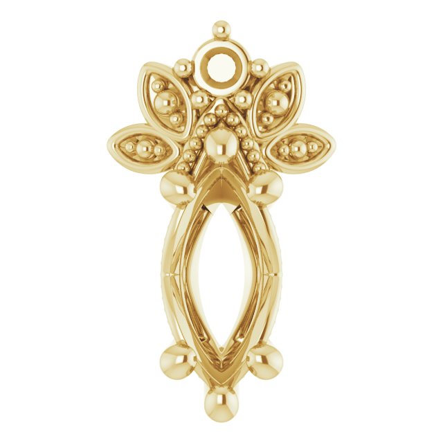 14k Yellow Gold