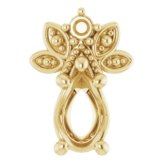 14k Yellow Gold