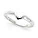 14K White 1.00 CT Band for Solitaire Mounting