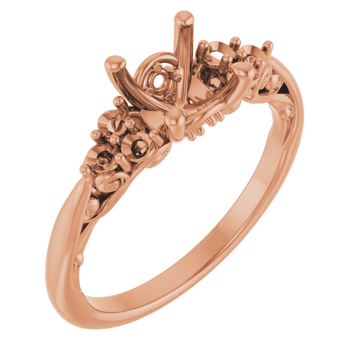 Accented Engagement Ring or Band