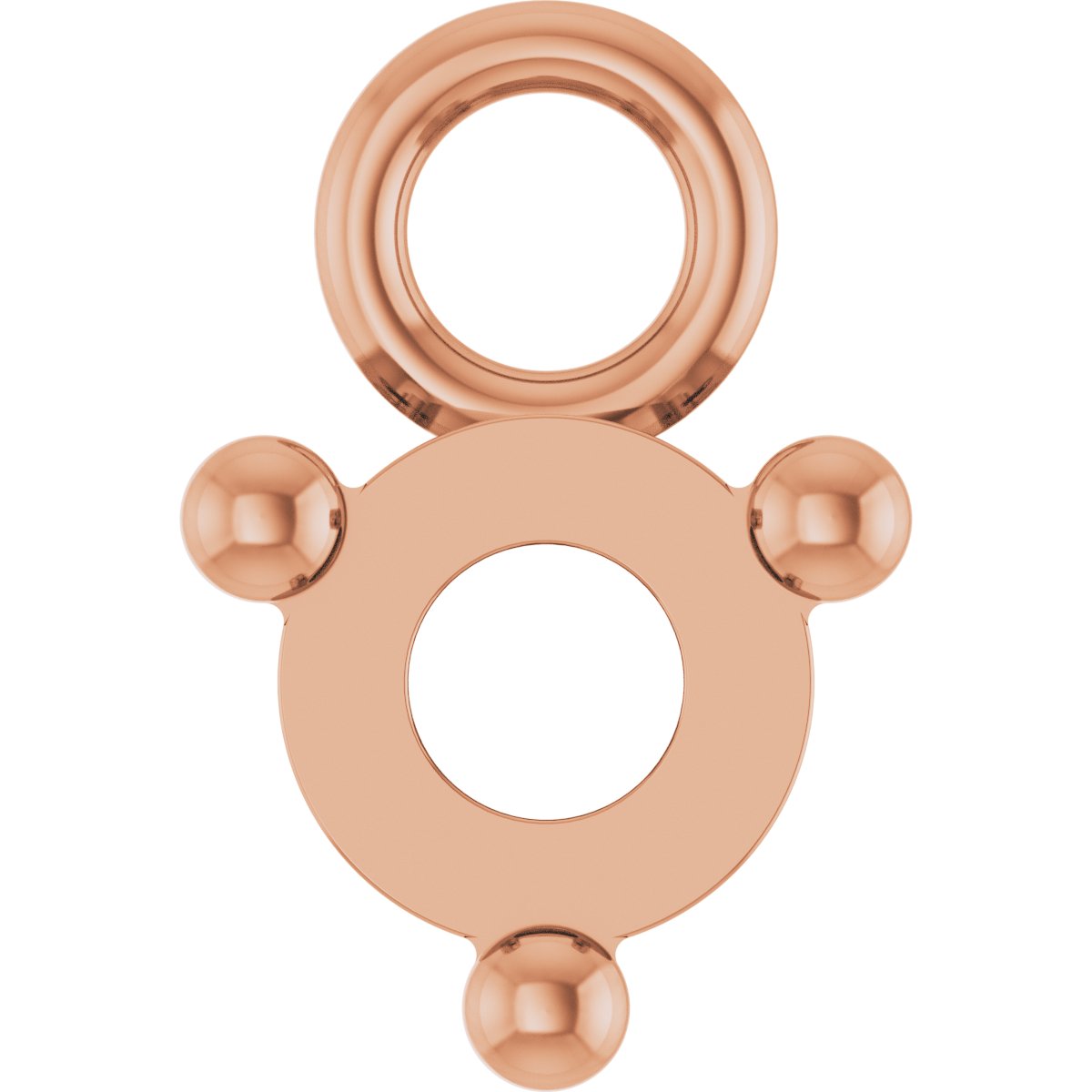 Petite Pavé® Solitaire Dangle