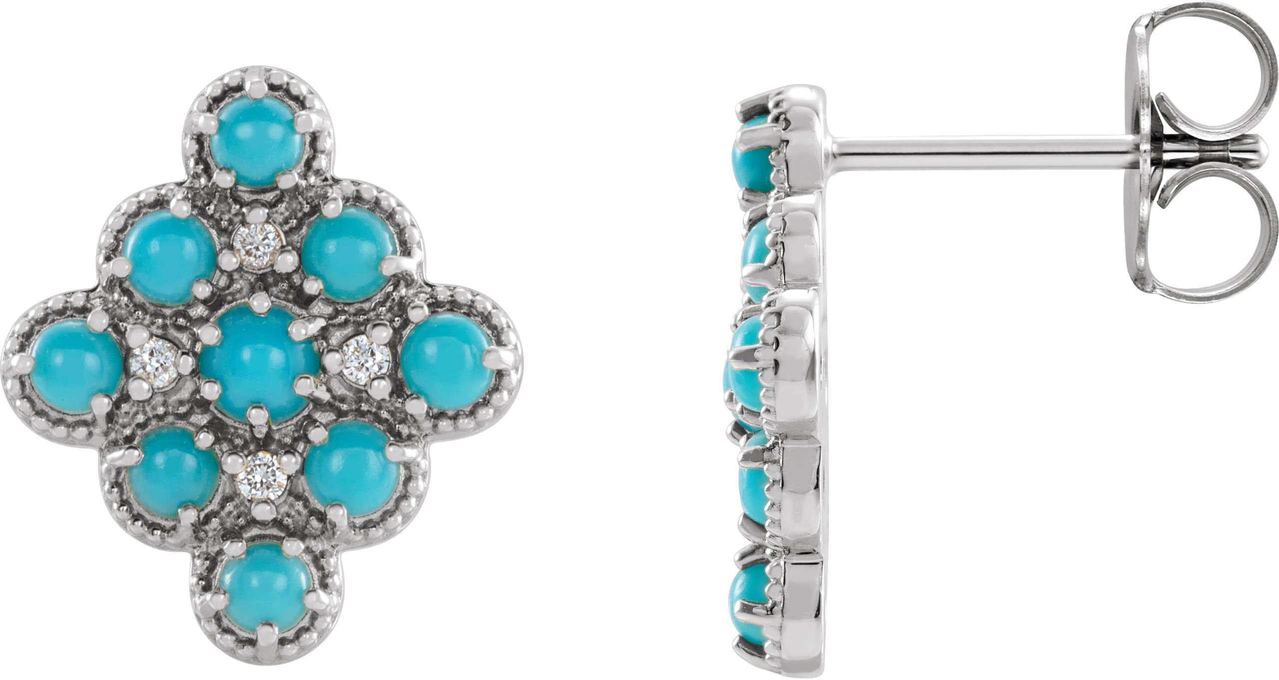 14k White Gold