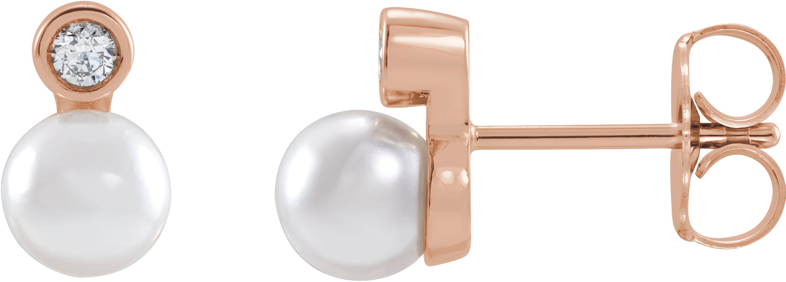 Accented Pearl Earrings