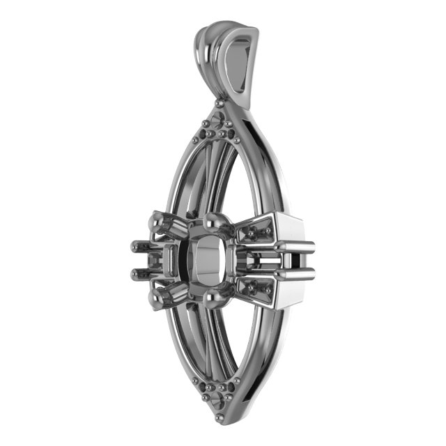 11 mm Cushion Pendant Mounting view 2
