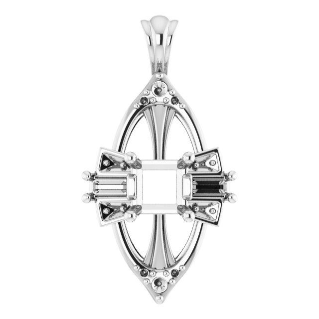 14k White Gold