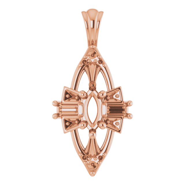 14k Rose Gold