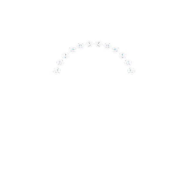 .03 CTW Natural Diamond Stackable Geometric Ring view 3