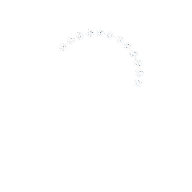 .03 CTW Natural Diamond Stackable Geometric Ring view 5