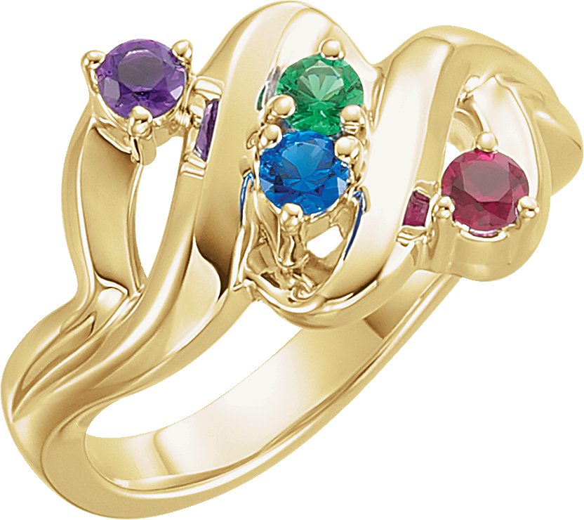 Family Freeform Ring