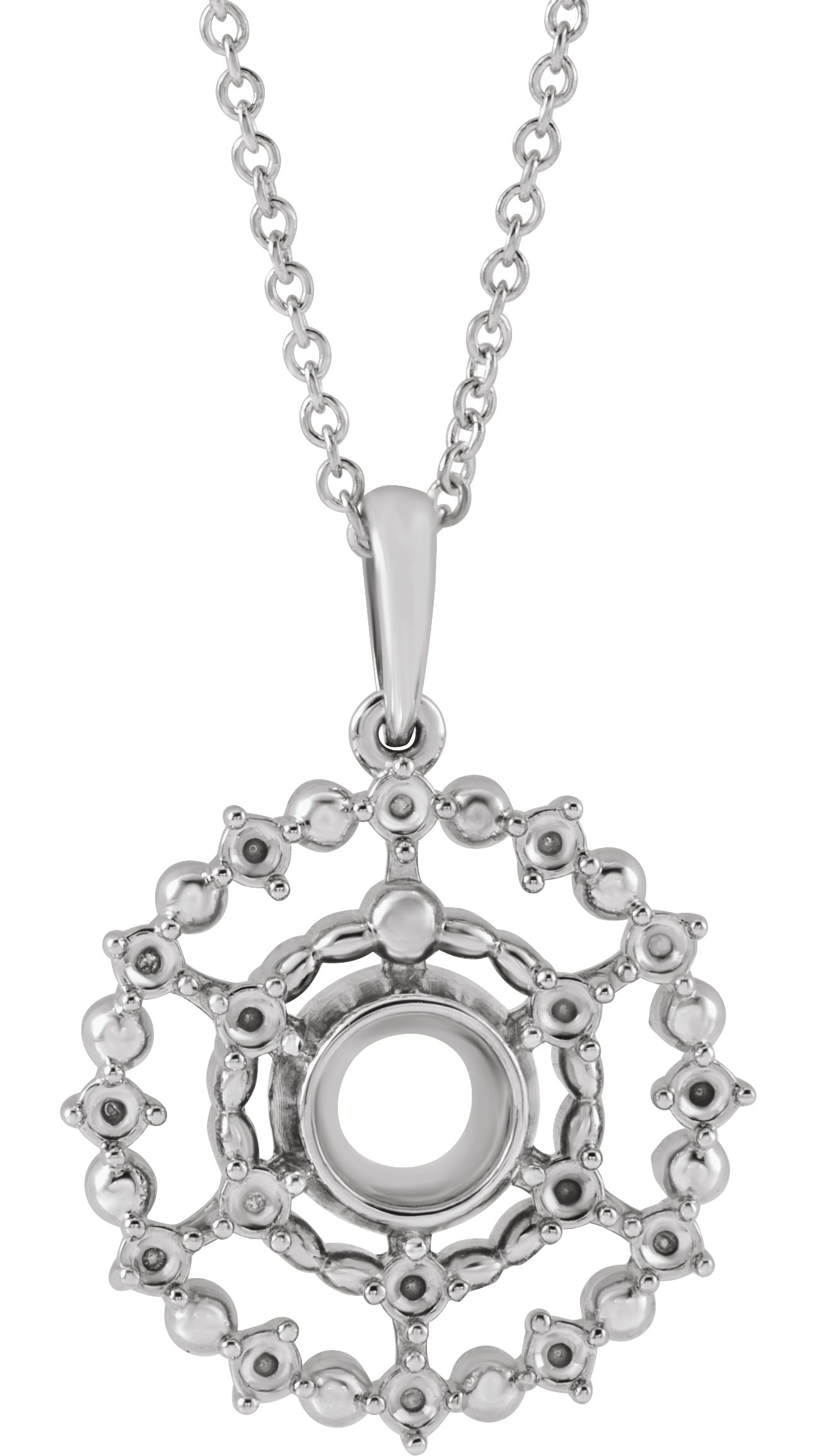 Accented Family Generational Necklace or Pendant