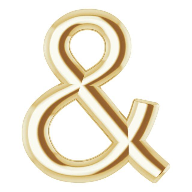 Ampersand Symbol Trim