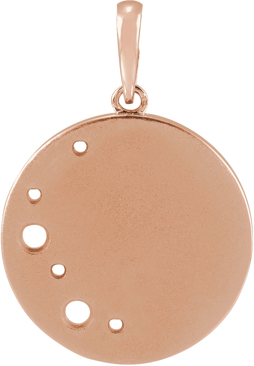 Family Accented Circle Necklace or Pendant