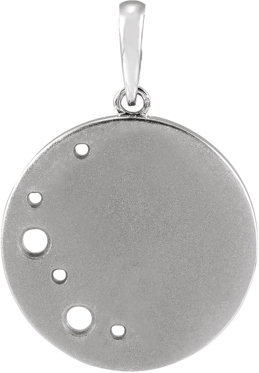 Family Accented Circle Necklace or Pendant