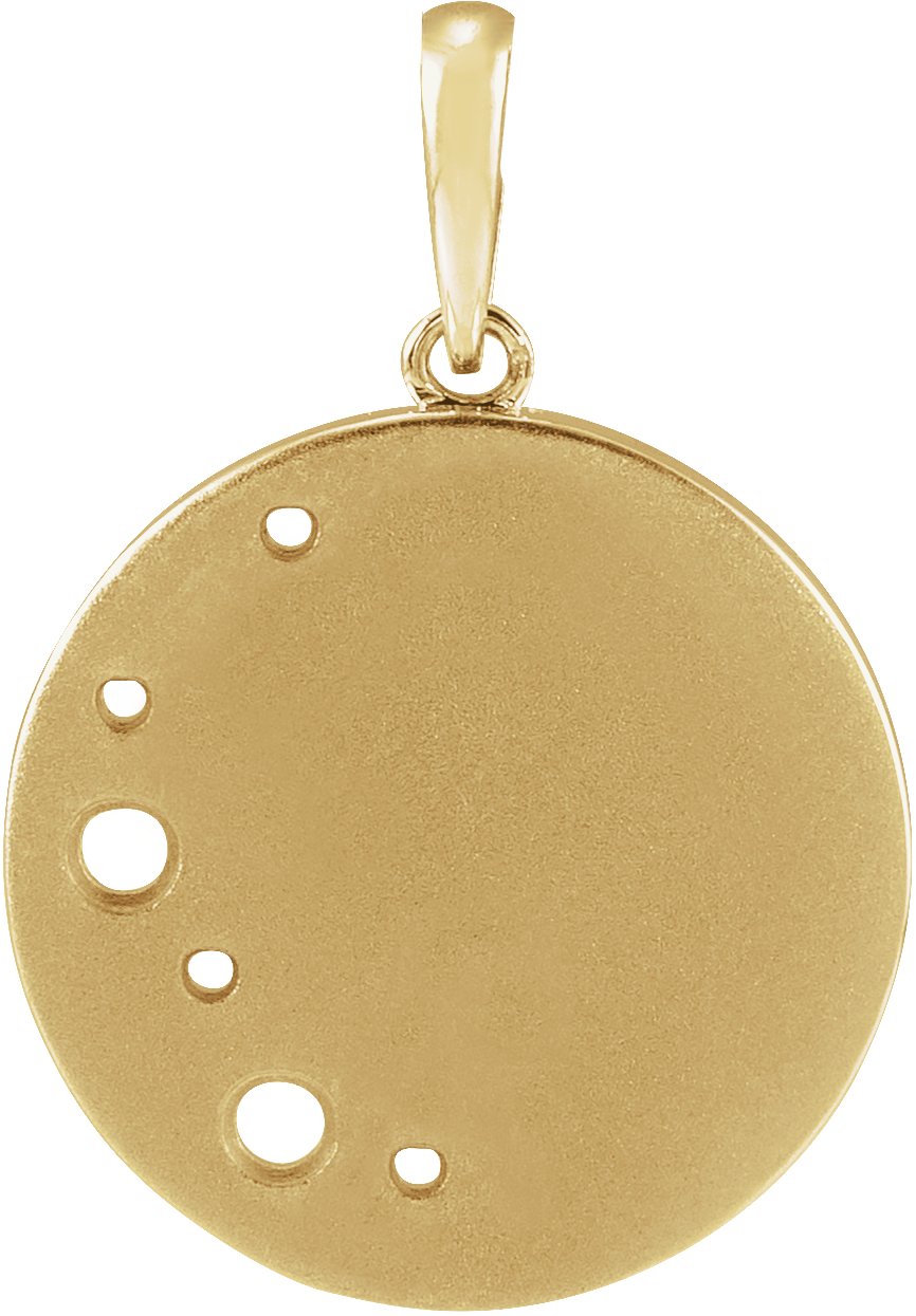 Family Accented Circle Necklace or Pendant