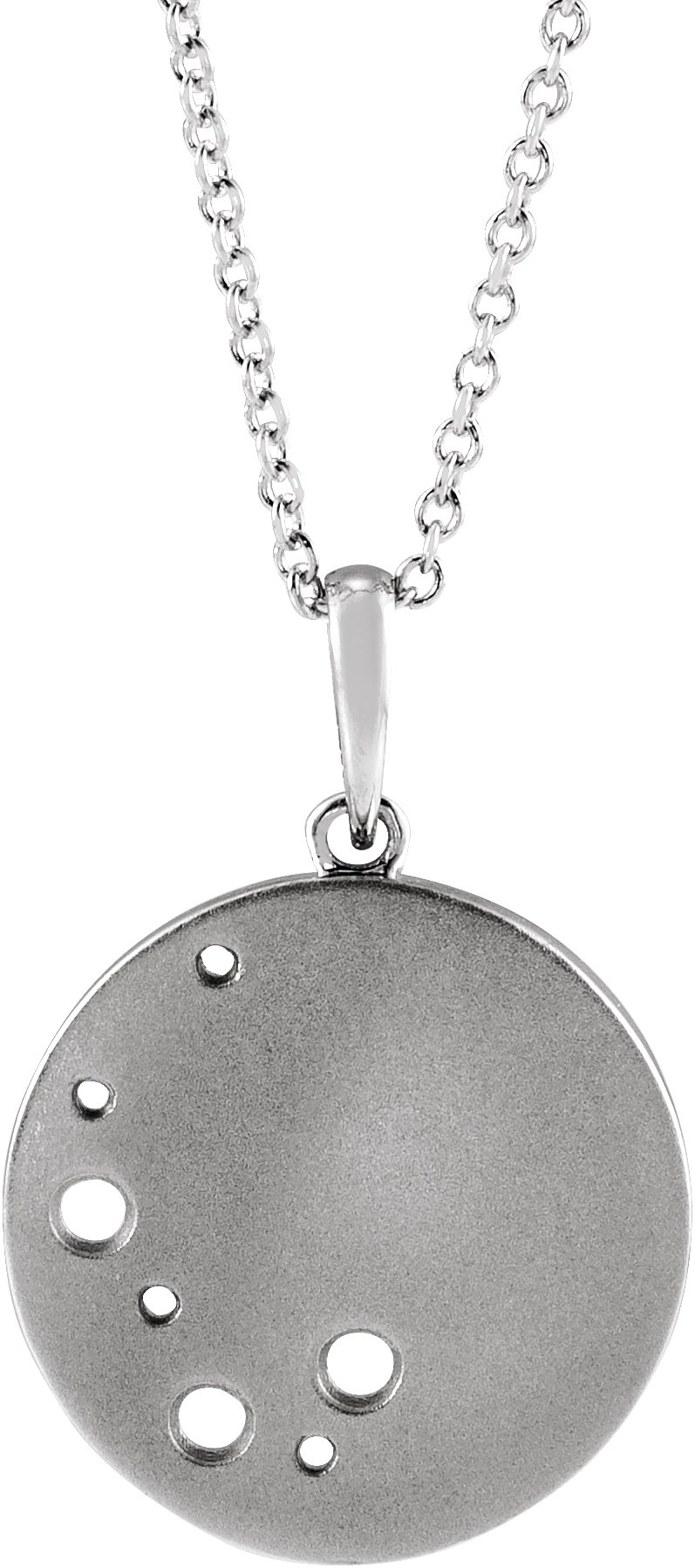 Family Accented Circle Necklace or Pendant
