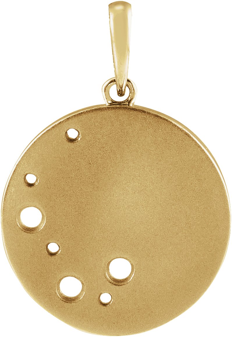Family Accented Circle Necklace or Pendant